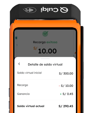 Sumamos automáticamente la ganancia a tu saldo virtual